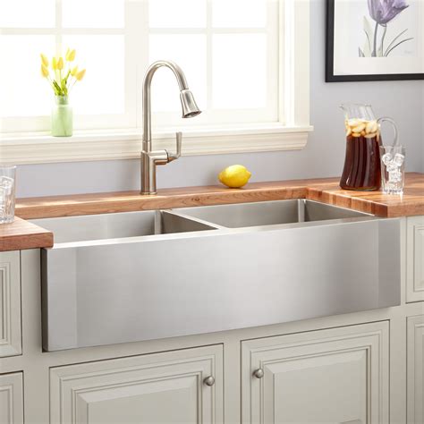 apron sink stainless steel grey cabinets|unfinished farmhouse sink base cabinet.